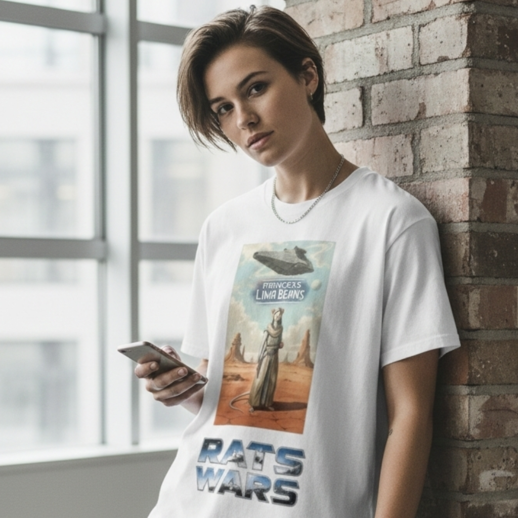 Princess Lima Beans T-Shirt on Model